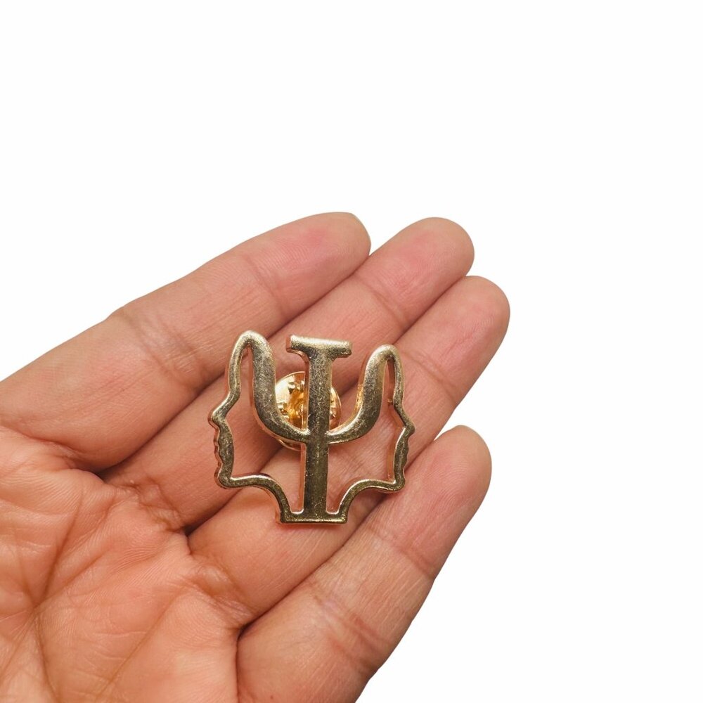 ⭐Psychology Psi Symbol Brooch Psychiatrist Pin Badge on Medical Doctor Nurse New - Picture 2 of 6